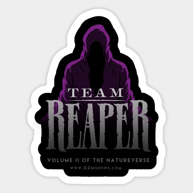 Reaper Sticker by GZM Podcasts